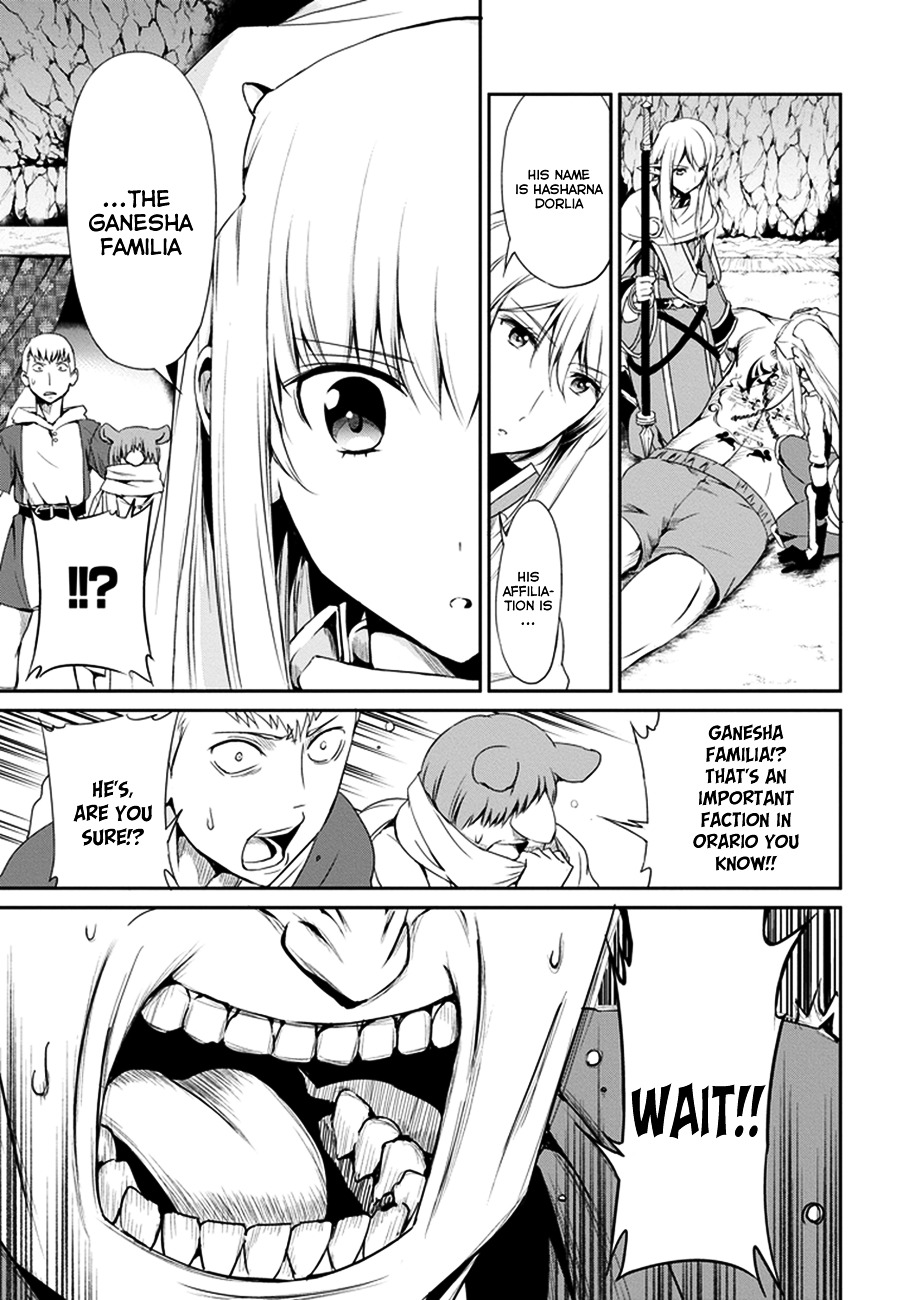 Dungeon ni Deai o Motomeru no wa Machigatte iru darou ka Gaiden – Sword Oratoria Chapter 9 - Page 44
