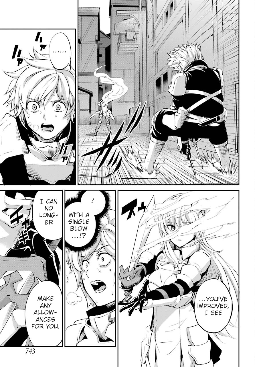 Dungeon ni Deai o Motomeru no wa Machigatte iru darou ka Gaiden – Sword Oratoria Chapter 90 - Page 18