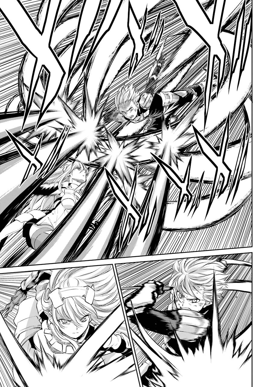 Dungeon ni Deai o Motomeru no wa Machigatte iru darou ka Gaiden – Sword Oratoria Chapter 90 - Page 38
