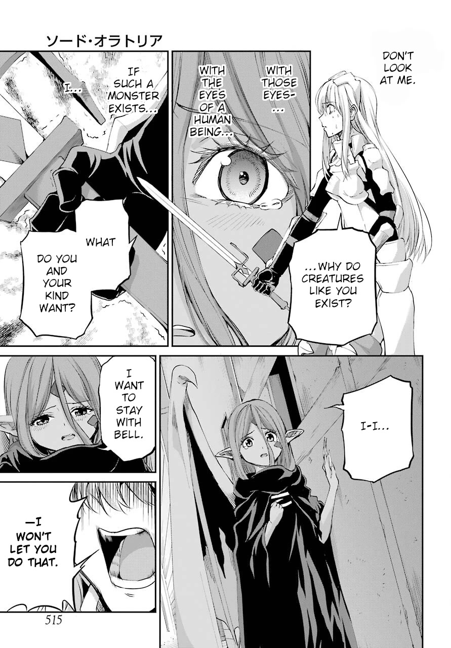 Dungeon ni Deai o Motomeru no wa Machigatte iru darou ka Gaiden – Sword Oratoria Chapter 91 - Page 17