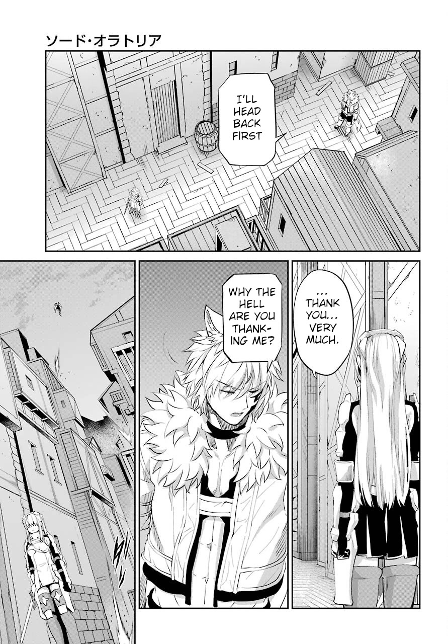 Dungeon ni Deai o Motomeru no wa Machigatte iru darou ka Gaiden – Sword Oratoria Chapter 91 - Page 33