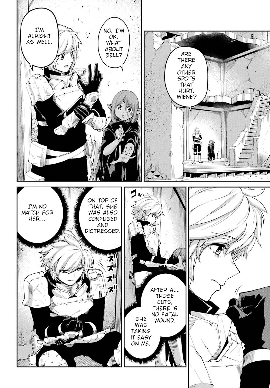 Dungeon ni Deai o Motomeru no wa Machigatte iru darou ka Gaiden – Sword Oratoria Chapter 91 - Page 36