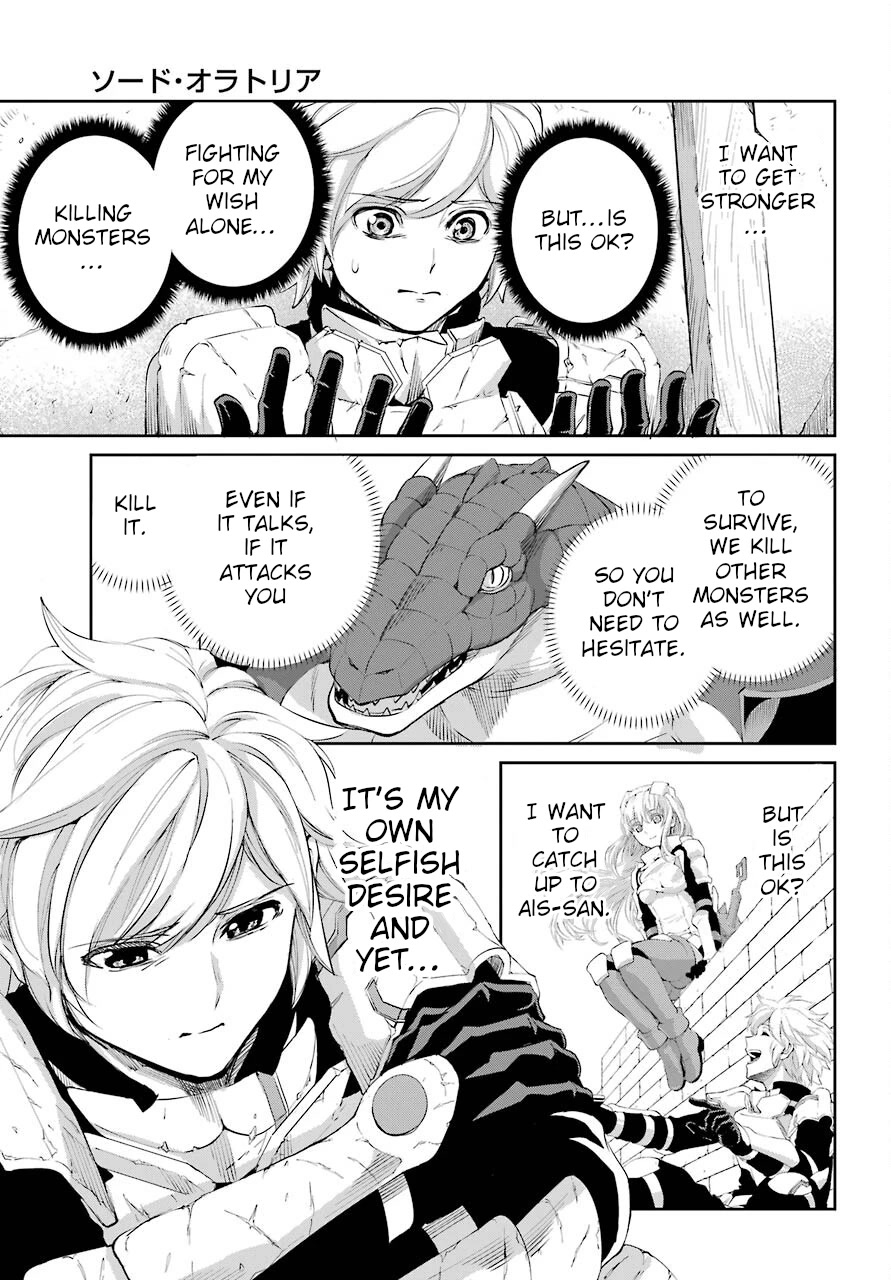 Dungeon ni Deai o Motomeru no wa Machigatte iru darou ka Gaiden – Sword Oratoria Chapter 91 - Page 37