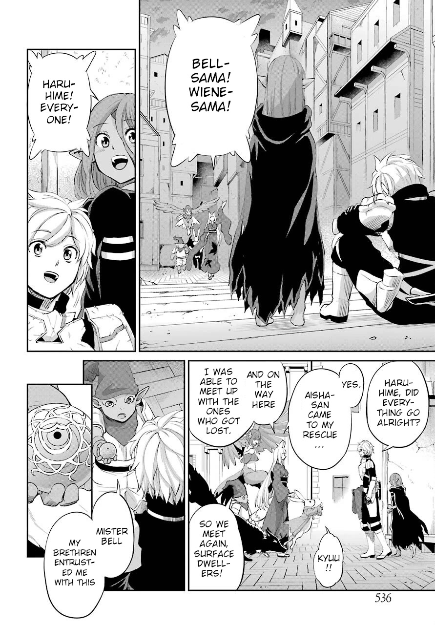 Dungeon ni Deai o Motomeru no wa Machigatte iru darou ka Gaiden – Sword Oratoria Chapter 91 - Page 38