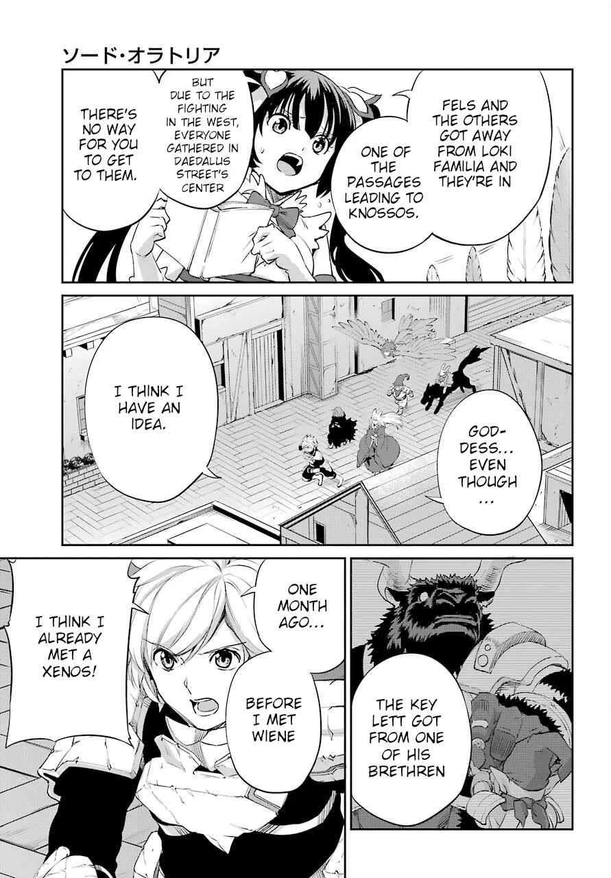 Dungeon ni Deai o Motomeru no wa Machigatte iru darou ka Gaiden – Sword Oratoria Chapter 91 - Page 39