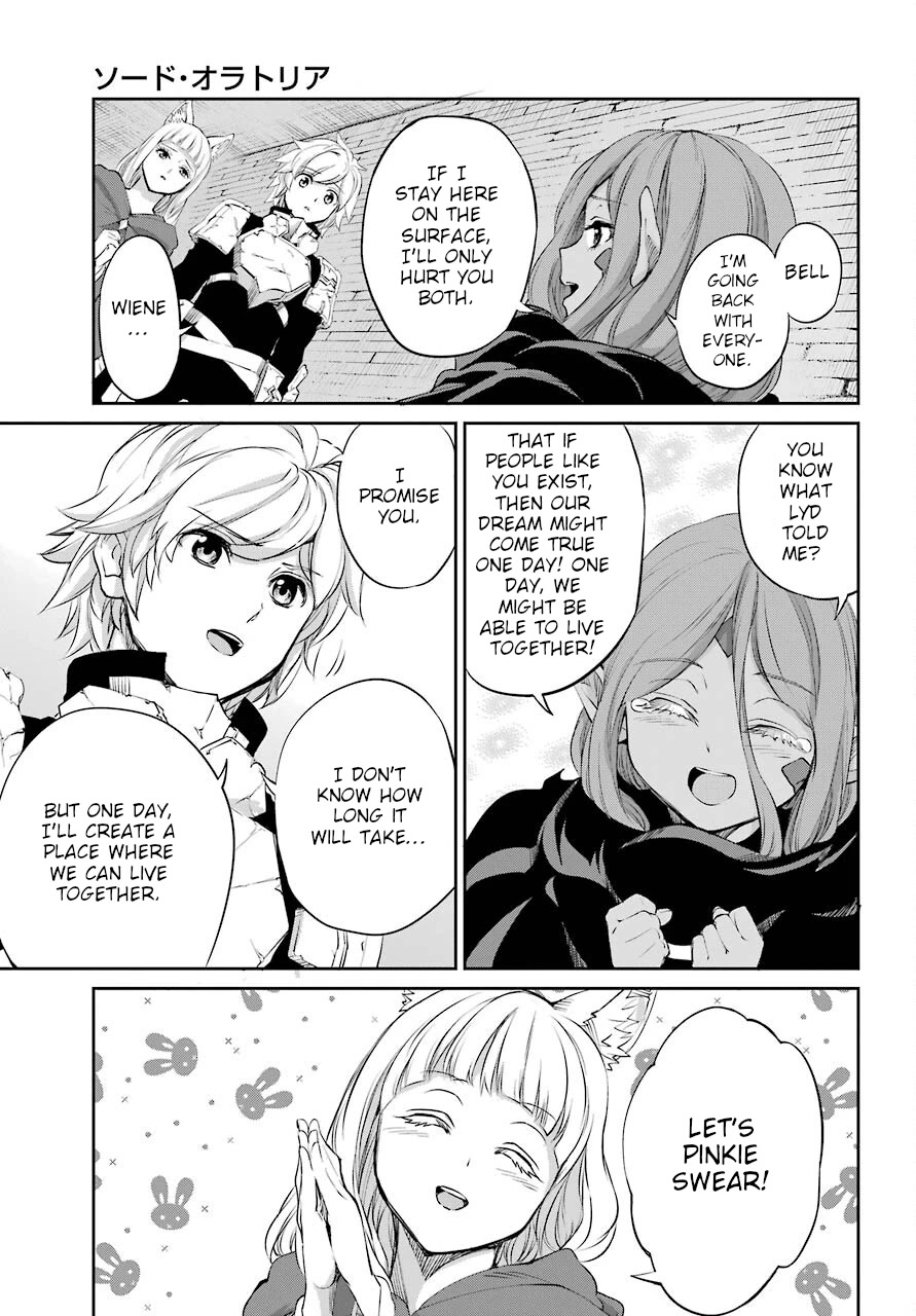 Dungeon ni Deai o Motomeru no wa Machigatte iru darou ka Gaiden – Sword Oratoria Chapter 91 - Page 41