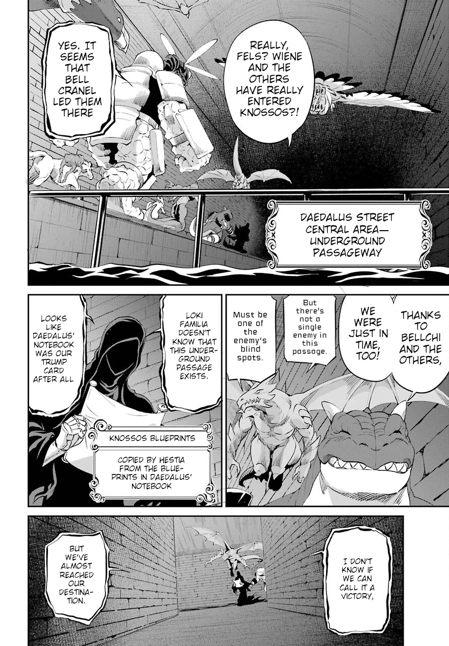 Dungeon ni Deai o Motomeru no wa Machigatte iru darou ka Gaiden – Sword Oratoria Chapter 91 - Page 44