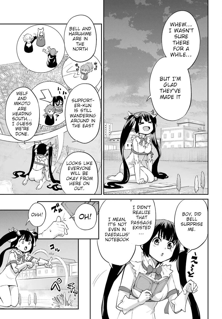 Dungeon ni Deai o Motomeru no wa Machigatte iru darou ka Gaiden – Sword Oratoria Chapter 91 - Page 45