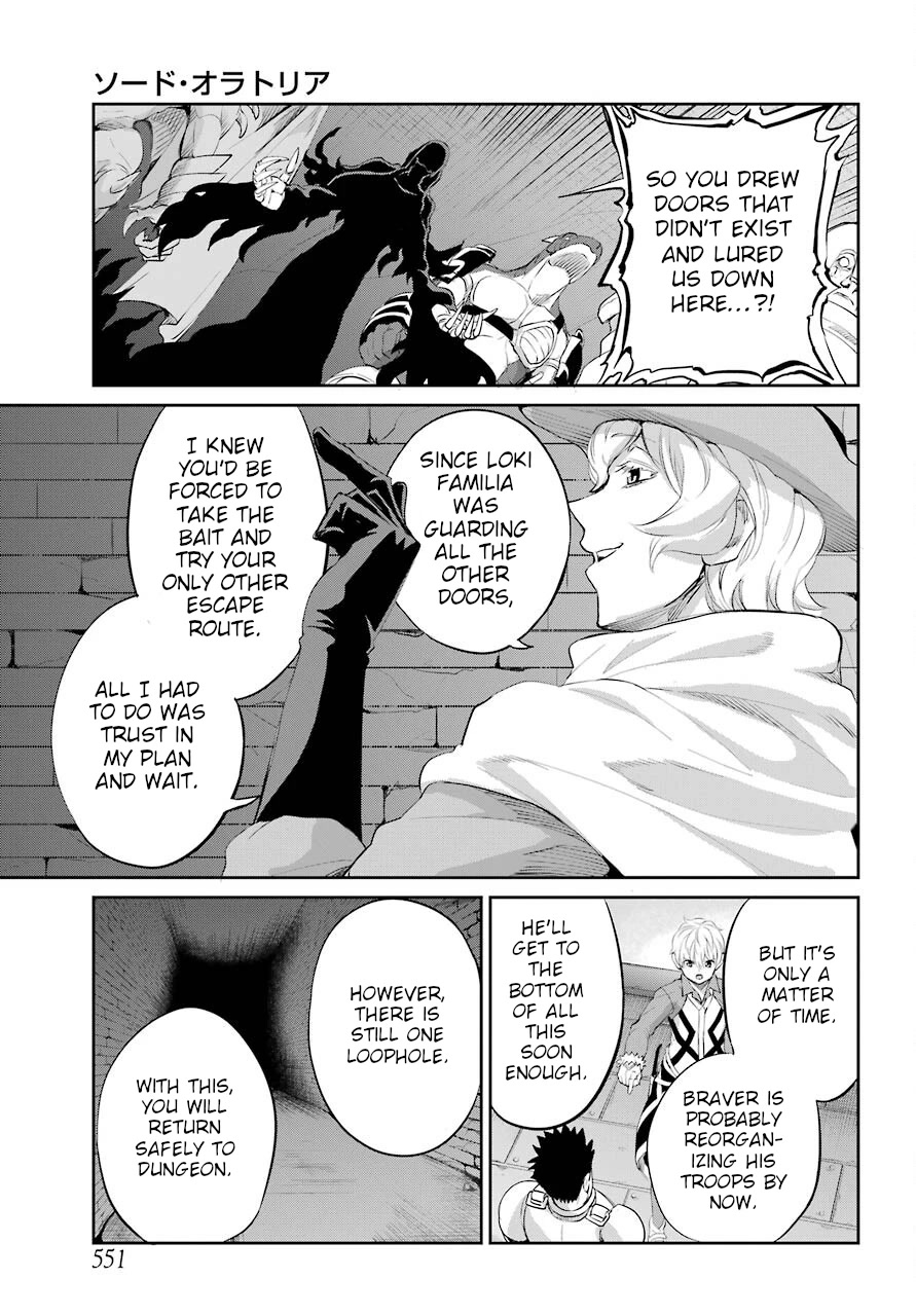 Dungeon ni Deai o Motomeru no wa Machigatte iru darou ka Gaiden – Sword Oratoria Chapter 91 - Page 53