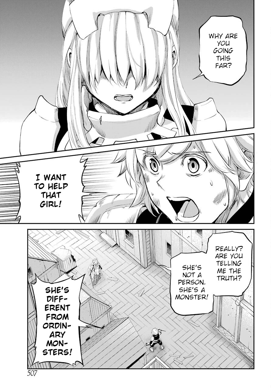 Dungeon ni Deai o Motomeru no wa Machigatte iru darou ka Gaiden – Sword Oratoria Chapter 91 - Page 9