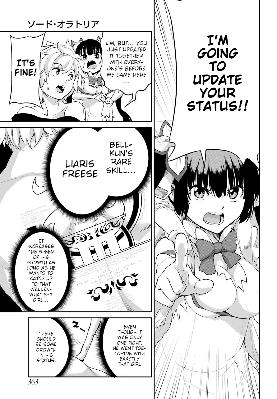 Dungeon ni Deai o Motomeru no wa Machigatte iru darou ka Gaiden – Sword Oratoria Chapter 92 - Page 13