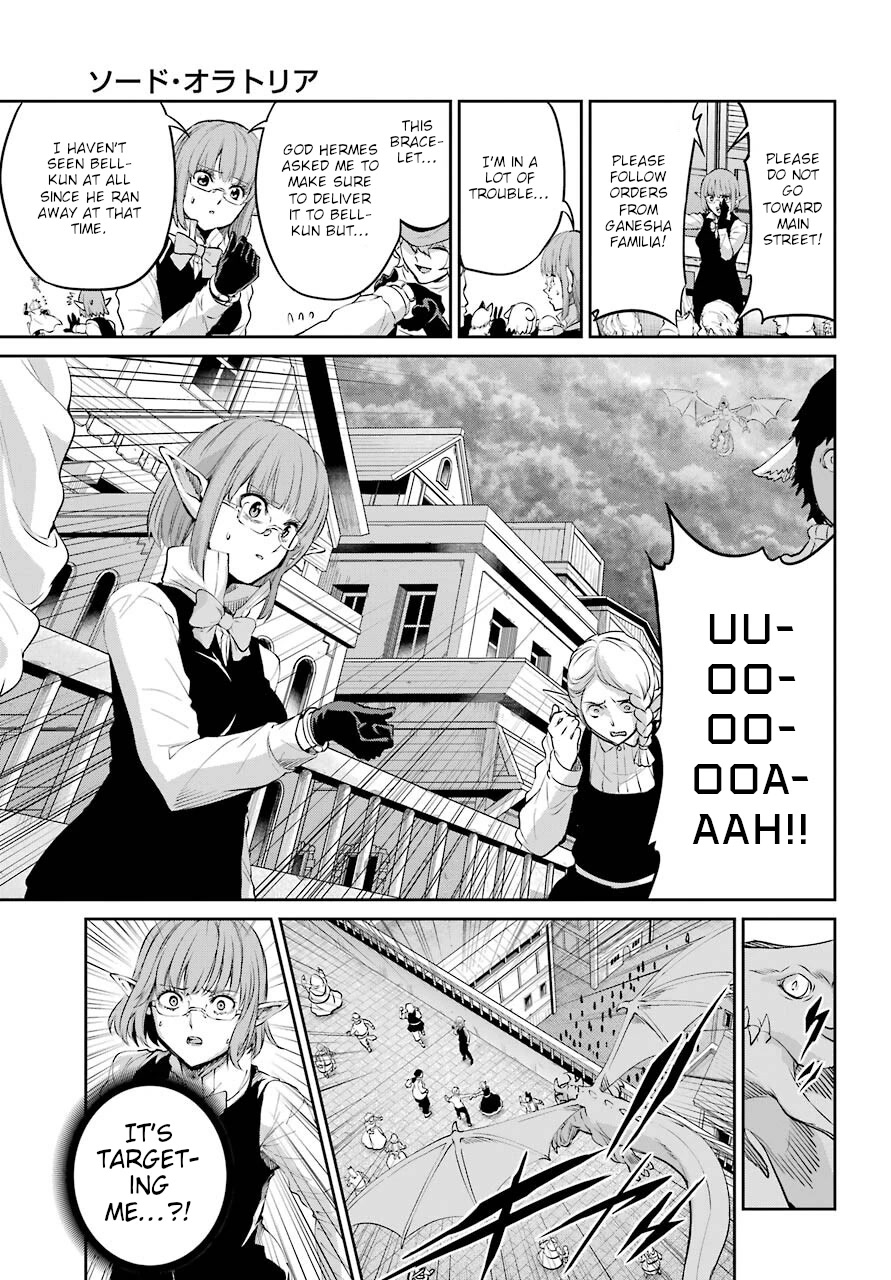 Dungeon ni Deai o Motomeru no wa Machigatte iru darou ka Gaiden – Sword Oratoria Chapter 92 - Page 21