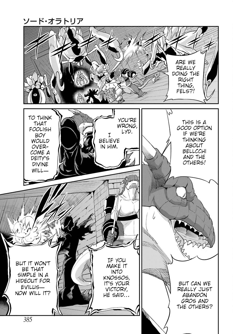 Dungeon ni Deai o Motomeru no wa Machigatte iru darou ka Gaiden – Sword Oratoria Chapter 92 - Page 35