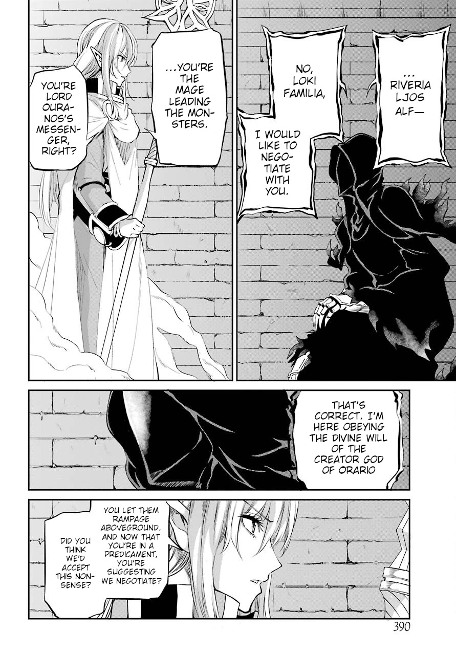 Dungeon ni Deai o Motomeru no wa Machigatte iru darou ka Gaiden – Sword Oratoria Chapter 92 - Page 40