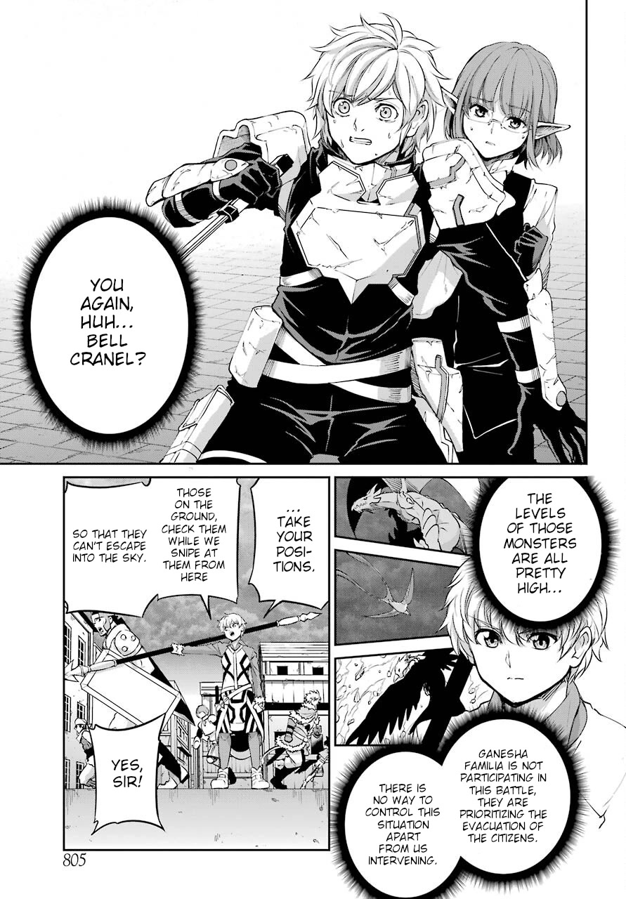 Dungeon ni Deai o Motomeru no wa Machigatte iru darou ka Gaiden – Sword Oratoria Chapter 93 - Page 3