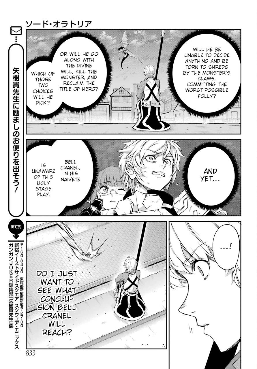 Dungeon ni Deai o Motomeru no wa Machigatte iru darou ka Gaiden – Sword Oratoria Chapter 93 - Page 30