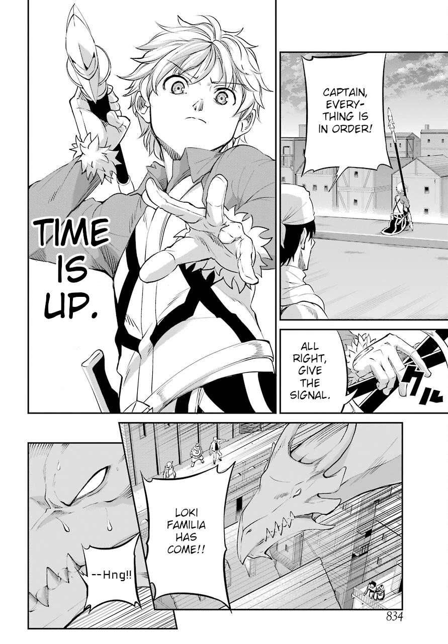 Dungeon ni Deai o Motomeru no wa Machigatte iru darou ka Gaiden – Sword Oratoria Chapter 93 - Page 31