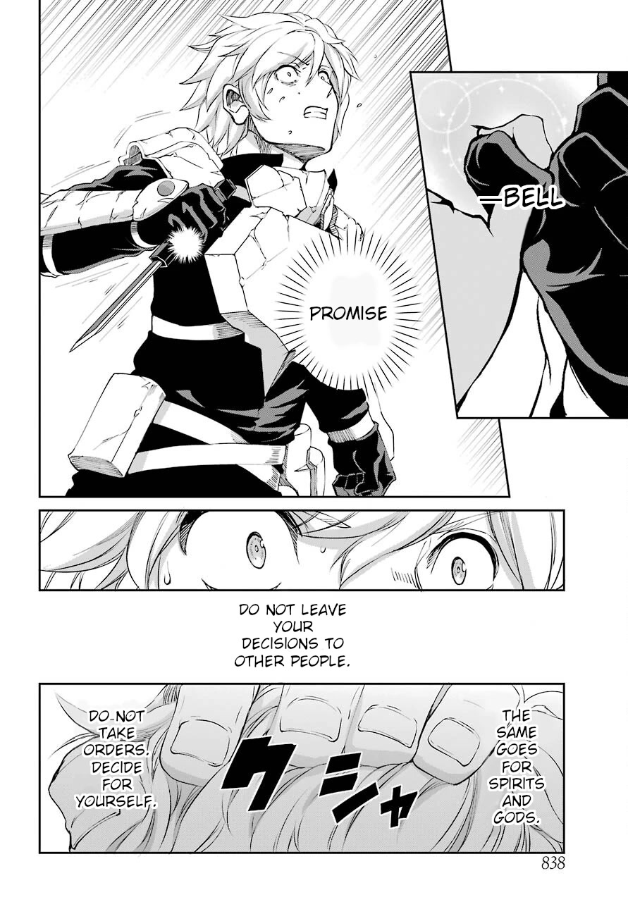 Dungeon ni Deai o Motomeru no wa Machigatte iru darou ka Gaiden – Sword Oratoria Chapter 93 - Page 35
