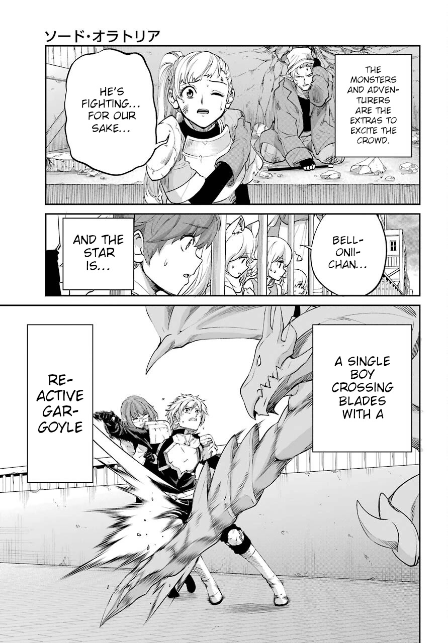 Dungeon ni Deai o Motomeru no wa Machigatte iru darou ka Gaiden – Sword Oratoria Chapter 93 - Page 7
