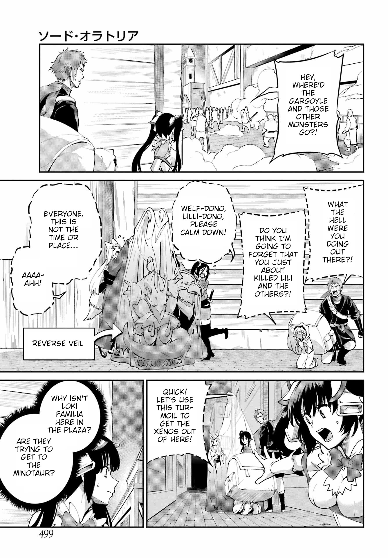 Dungeon ni Deai o Motomeru no wa Machigatte iru darou ka Gaiden – Sword Oratoria Chapter 94 - Page 24