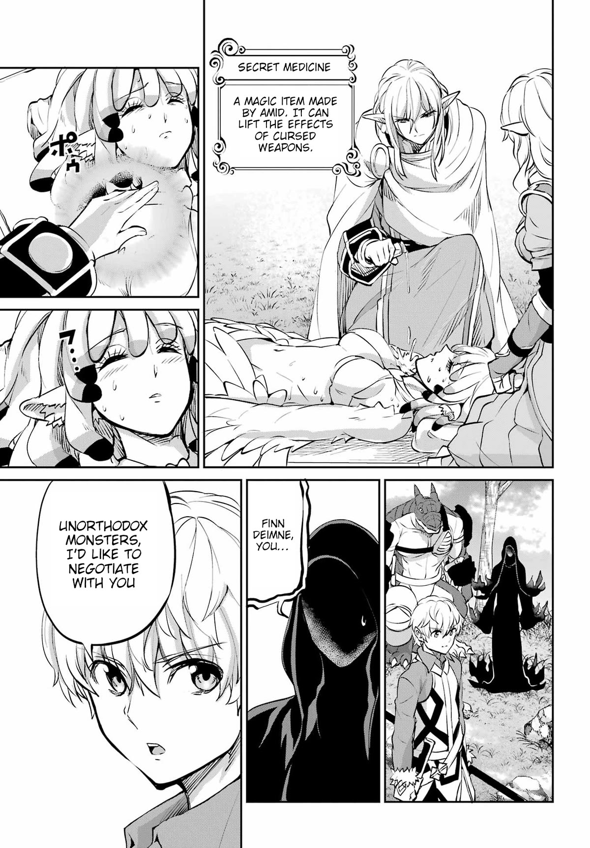 Dungeon ni Deai o Motomeru no wa Machigatte iru darou ka Gaiden – Sword Oratoria Chapter 96 - Page 34