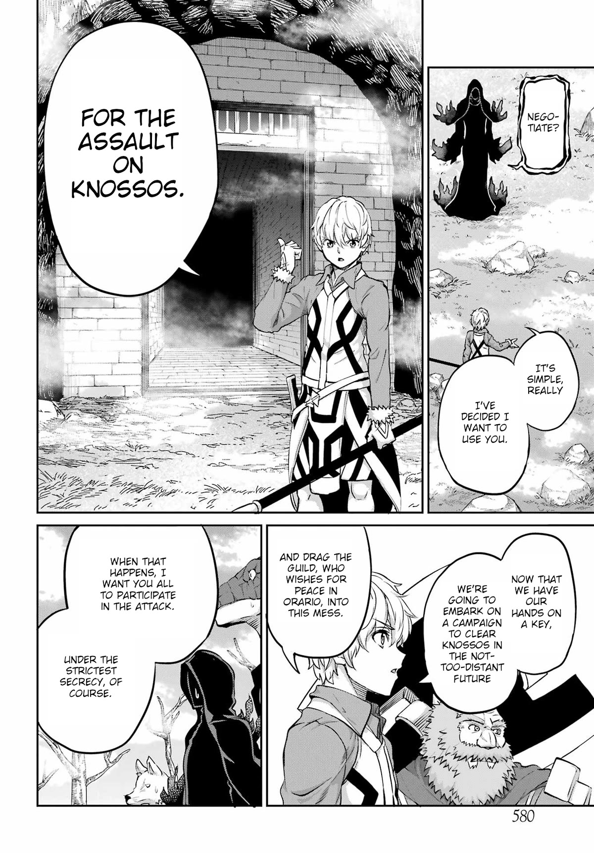 Dungeon ni Deai o Motomeru no wa Machigatte iru darou ka Gaiden – Sword Oratoria Chapter 96 - Page 35
