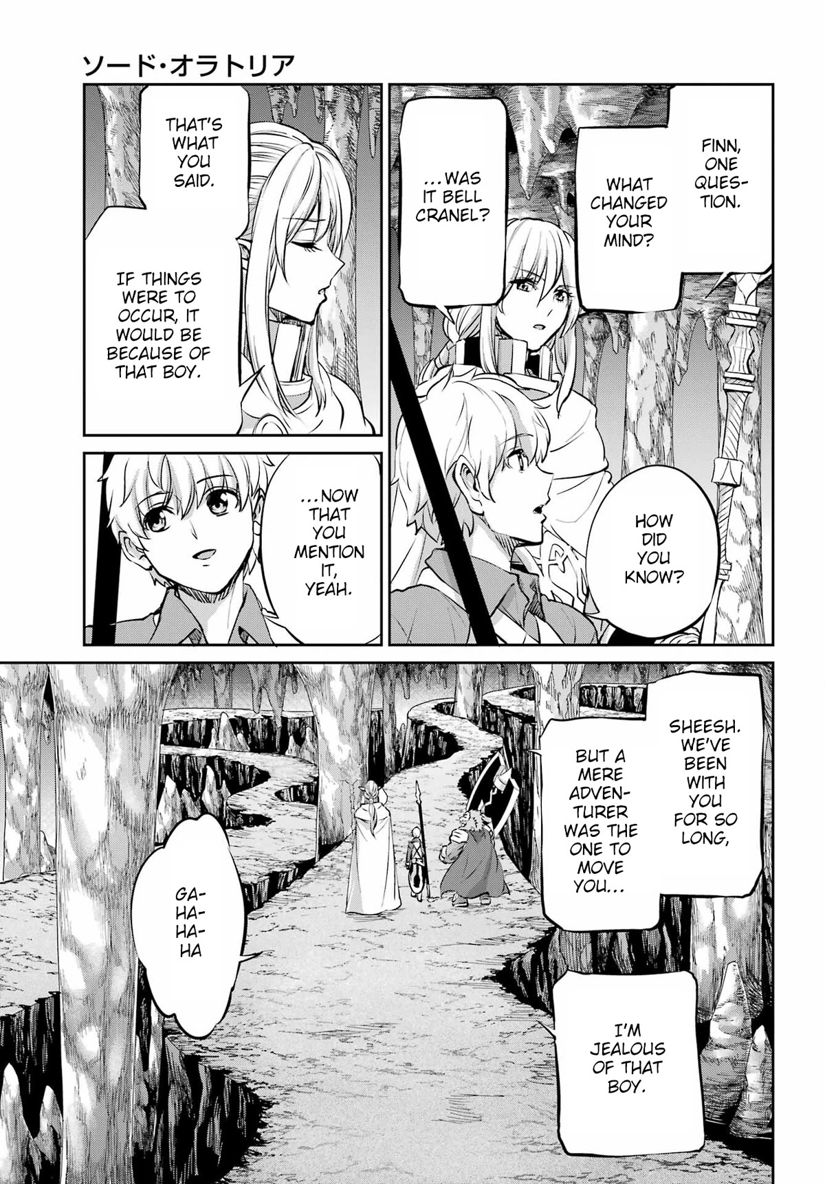 Dungeon ni Deai o Motomeru no wa Machigatte iru darou ka Gaiden – Sword Oratoria Chapter 96 - Page 42