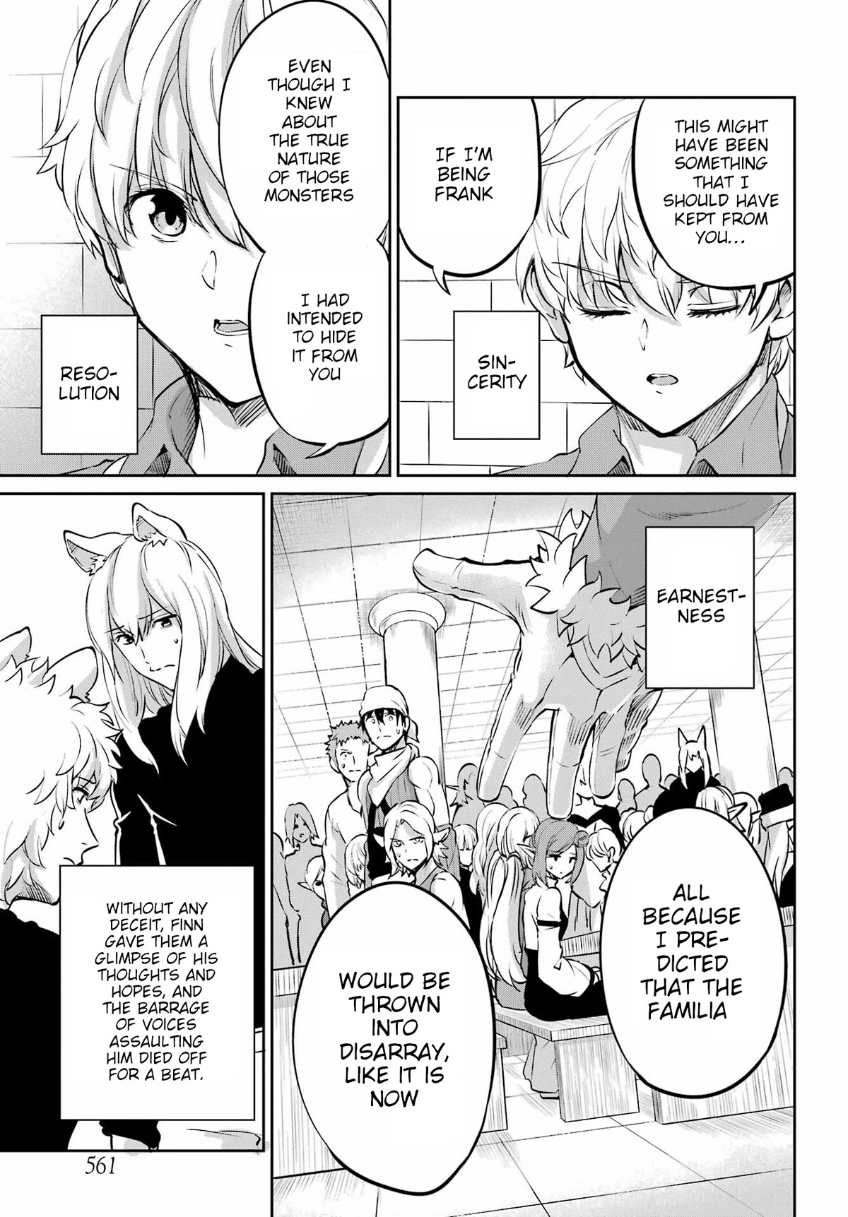 Dungeon ni Deai o Motomeru no wa Machigatte iru darou ka Gaiden – Sword Oratoria Chapter 97 - Page 11