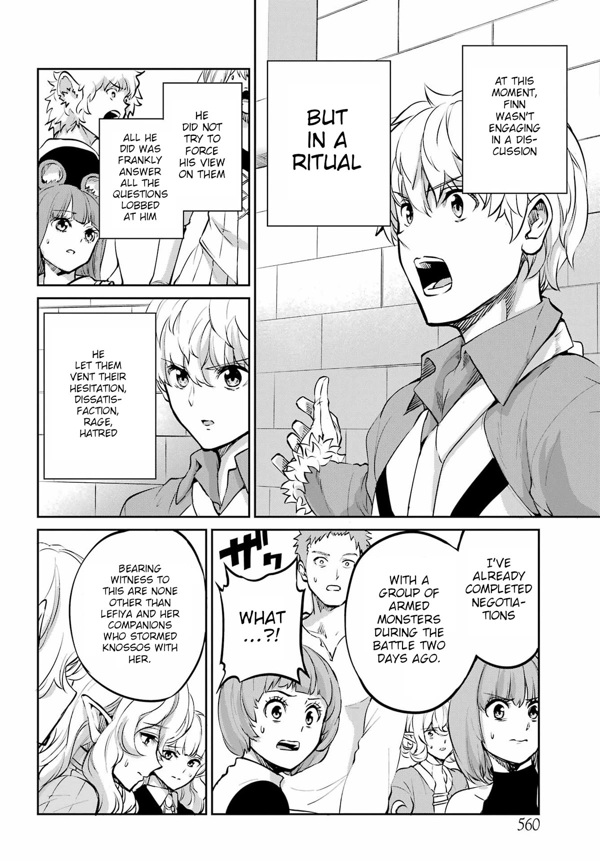 Dungeon ni Deai o Motomeru no wa Machigatte iru darou ka Gaiden – Sword Oratoria Chapter 97 - Page 10