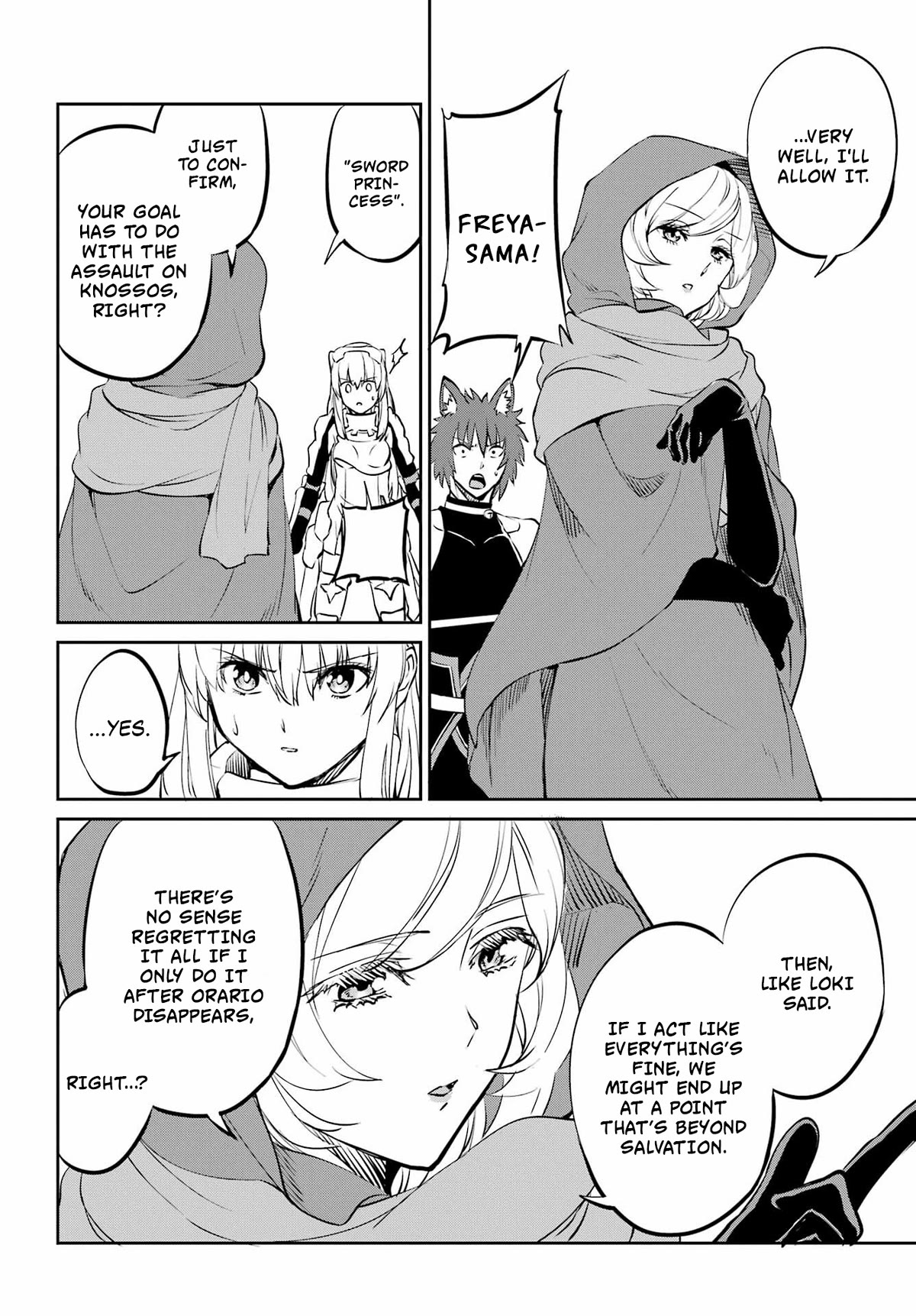 Dungeon ni Deai o Motomeru no wa Machigatte iru darou ka Gaiden – Sword Oratoria Chapter 98 - Page 28