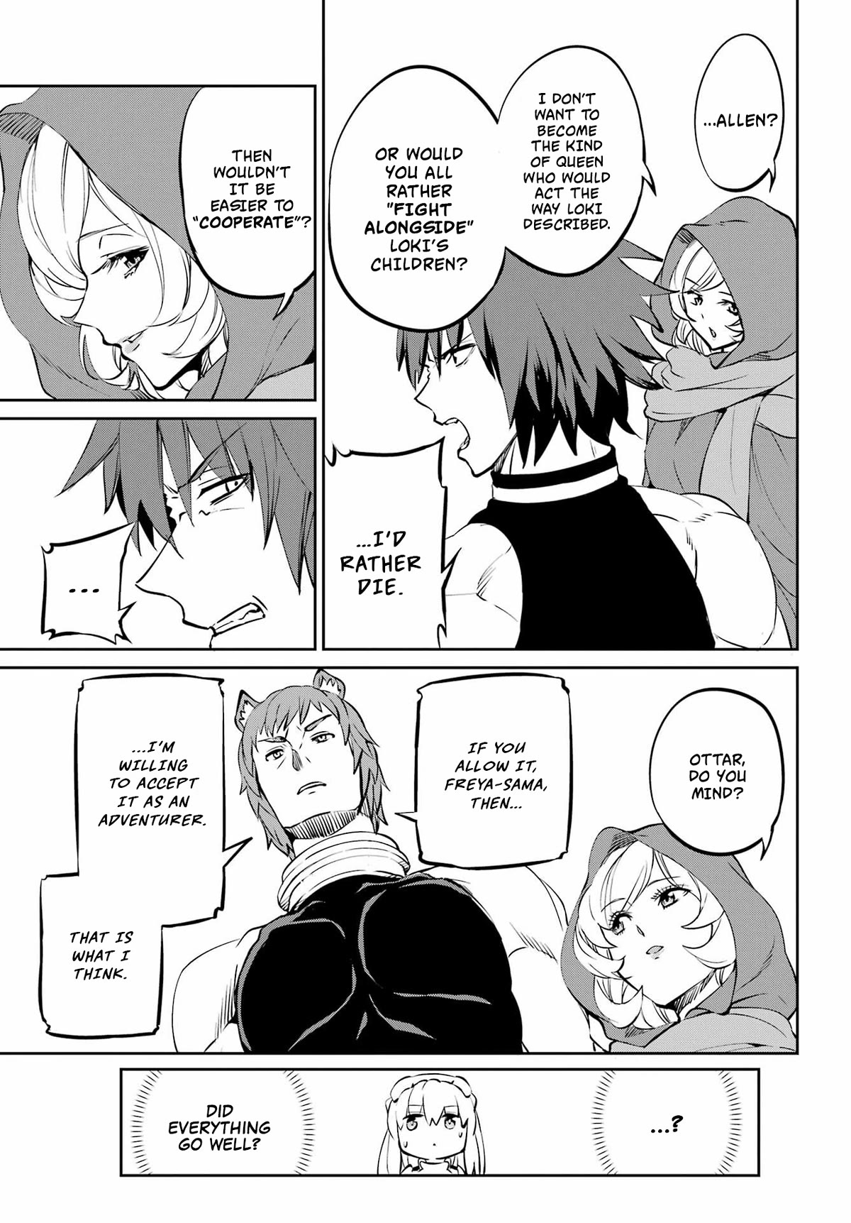 Dungeon ni Deai o Motomeru no wa Machigatte iru darou ka Gaiden – Sword Oratoria Chapter 98 - Page 29