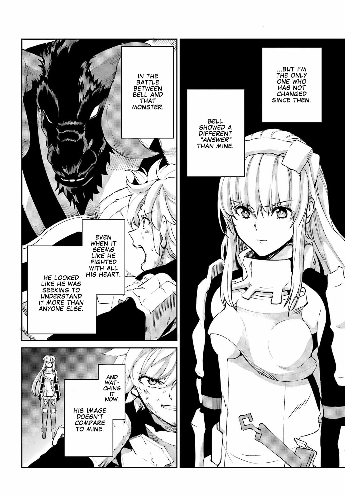 Dungeon ni Deai o Motomeru no wa Machigatte iru darou ka Gaiden – Sword Oratoria Chapter 98 - Page 4