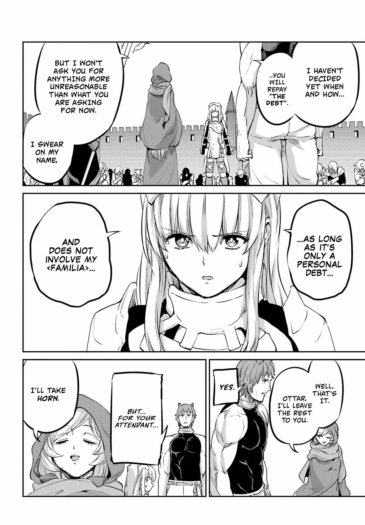 Dungeon ni Deai o Motomeru no wa Machigatte iru darou ka Gaiden – Sword Oratoria Chapter 98 - Page 32