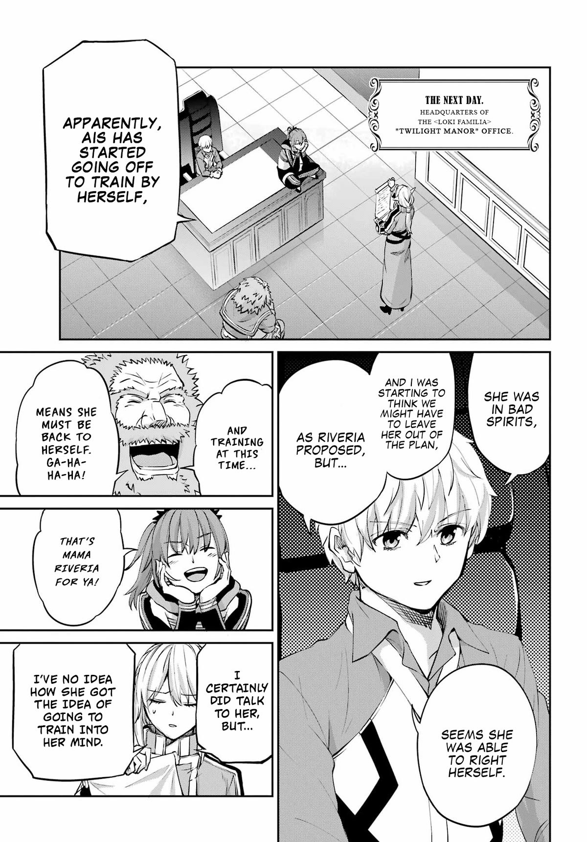 Dungeon ni Deai o Motomeru no wa Machigatte iru darou ka Gaiden – Sword Oratoria Chapter 98 - Page 35