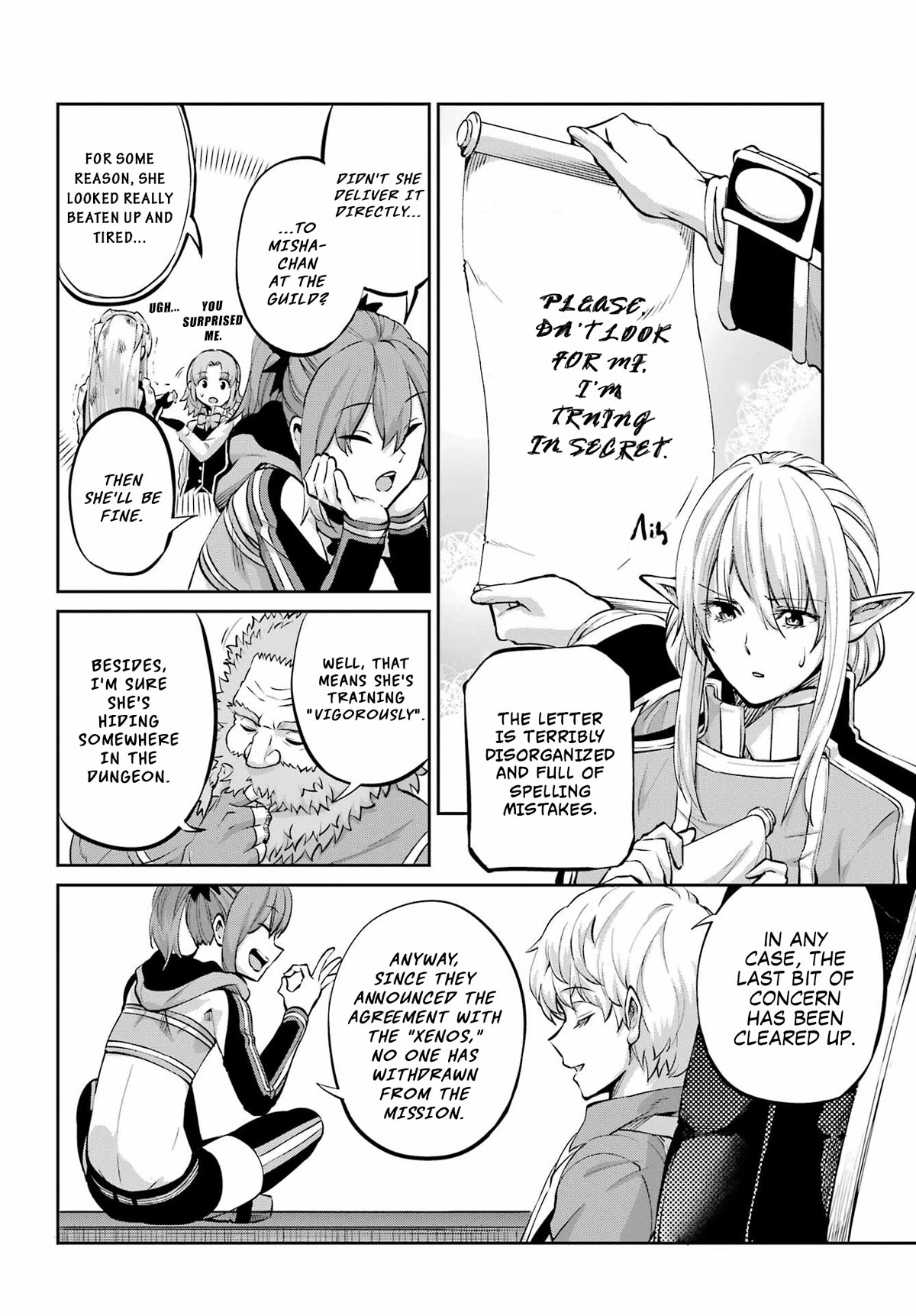 Dungeon ni Deai o Motomeru no wa Machigatte iru darou ka Gaiden – Sword Oratoria Chapter 98 - Page 36