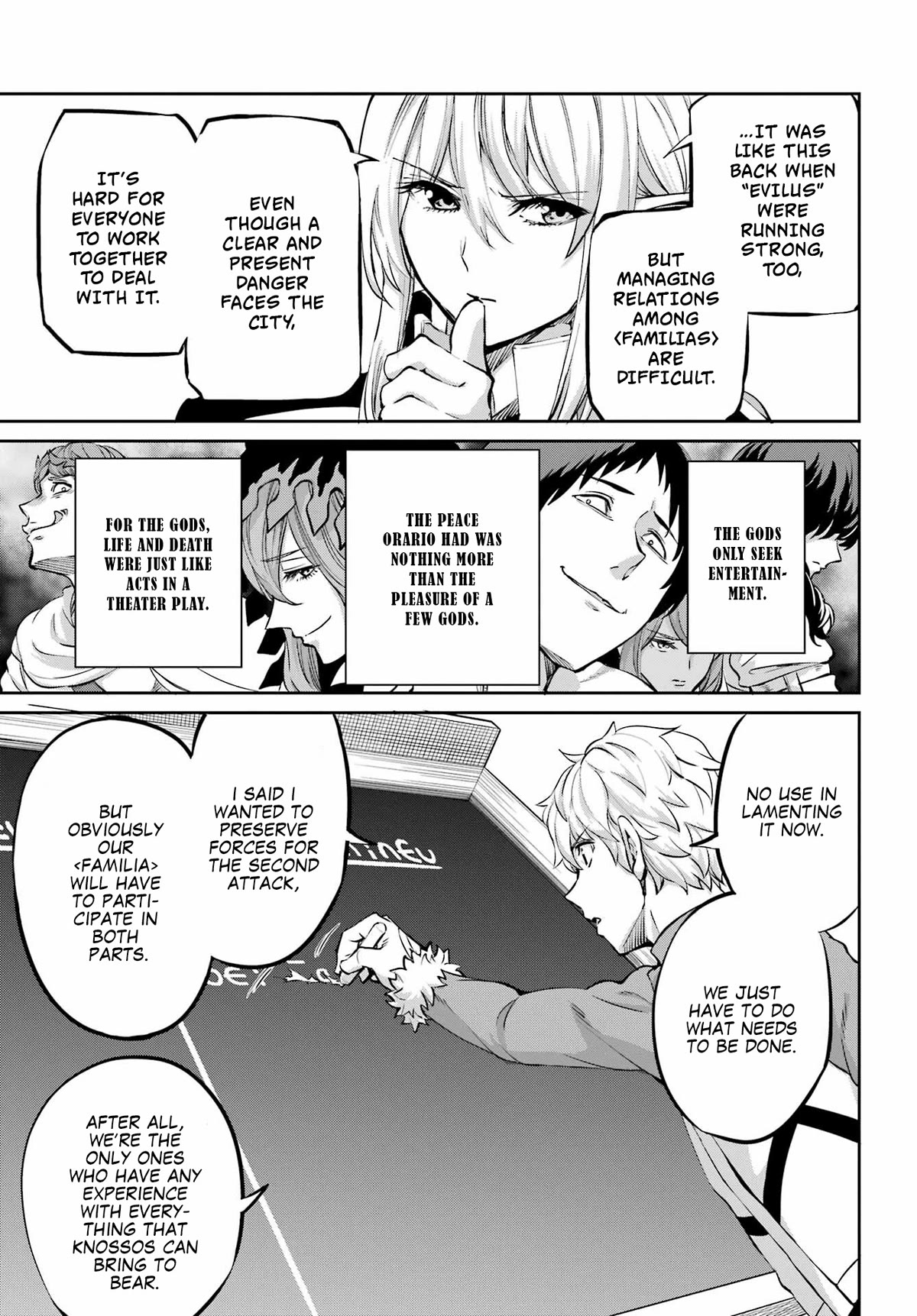 Dungeon ni Deai o Motomeru no wa Machigatte iru darou ka Gaiden – Sword Oratoria Chapter 98 - Page 45