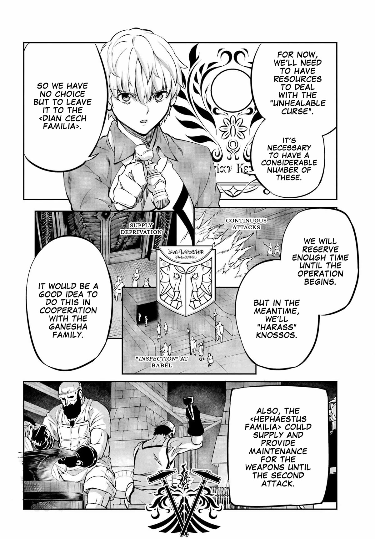 Dungeon ni Deai o Motomeru no wa Machigatte iru darou ka Gaiden – Sword Oratoria Chapter 98 - Page 50