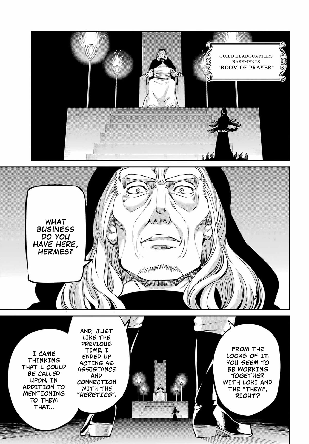 Dungeon ni Deai o Motomeru no wa Machigatte iru darou ka Gaiden – Sword Oratoria Chapter 98 - Page 53