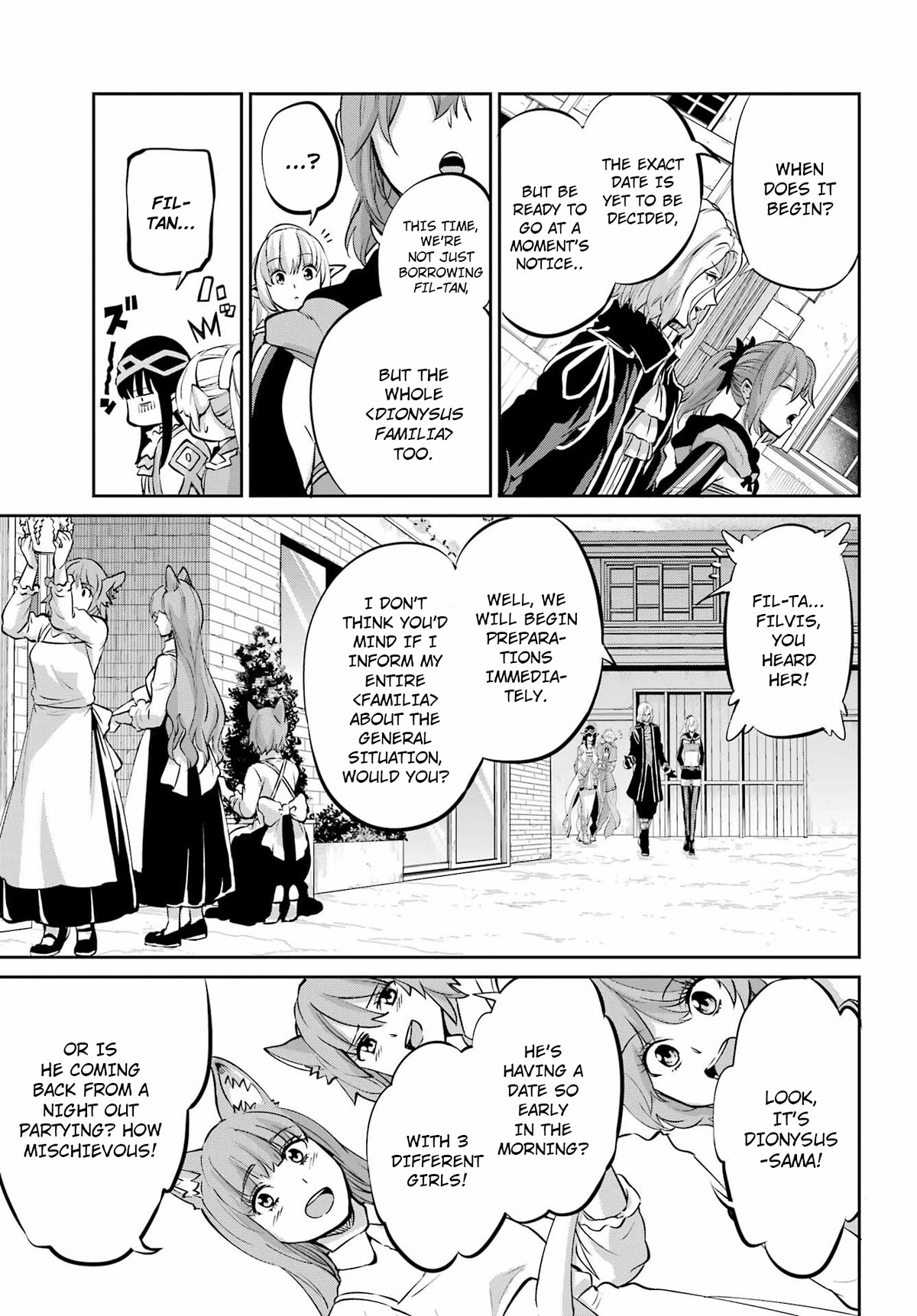 Dungeon ni Deai o Motomeru no wa Machigatte iru darou ka Gaiden – Sword Oratoria Chapter 99 - Page 22