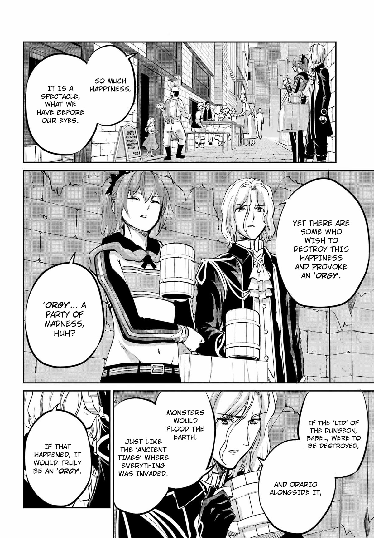 Dungeon ni Deai o Motomeru no wa Machigatte iru darou ka Gaiden – Sword Oratoria Chapter 99 - Page 27