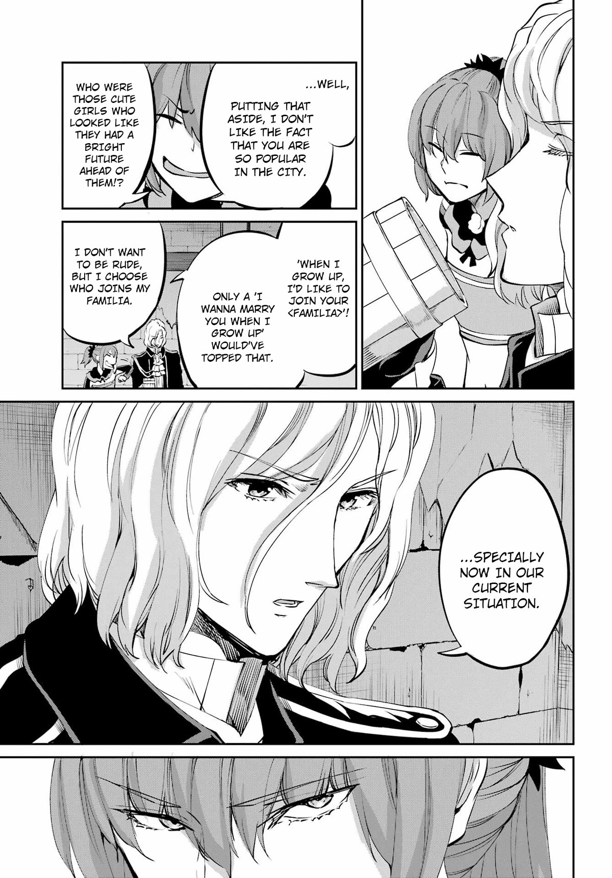 Dungeon ni Deai o Motomeru no wa Machigatte iru darou ka Gaiden – Sword Oratoria Chapter 99 - Page 28