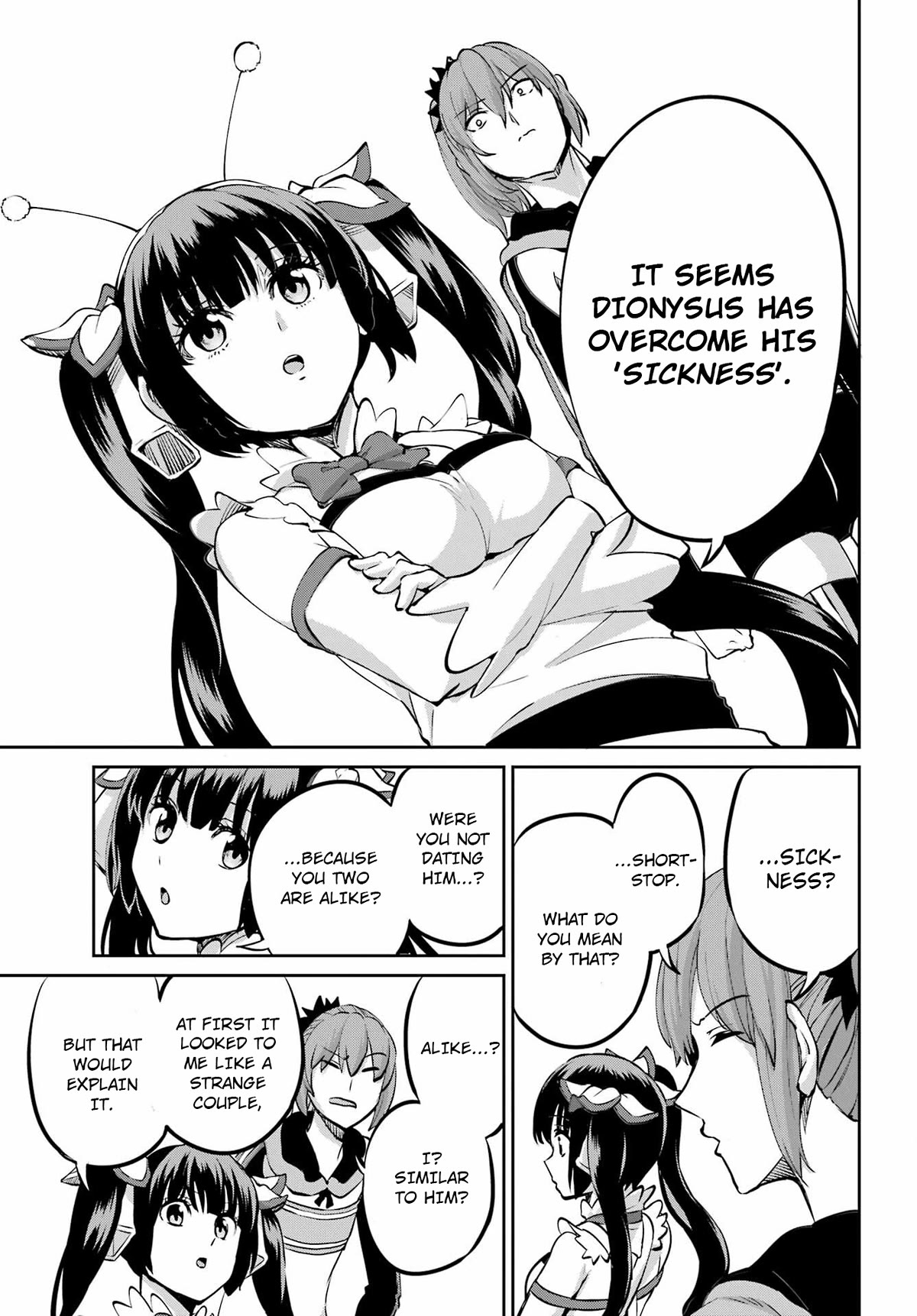 Dungeon ni Deai o Motomeru no wa Machigatte iru darou ka Gaiden – Sword Oratoria Chapter 99 - Page 34