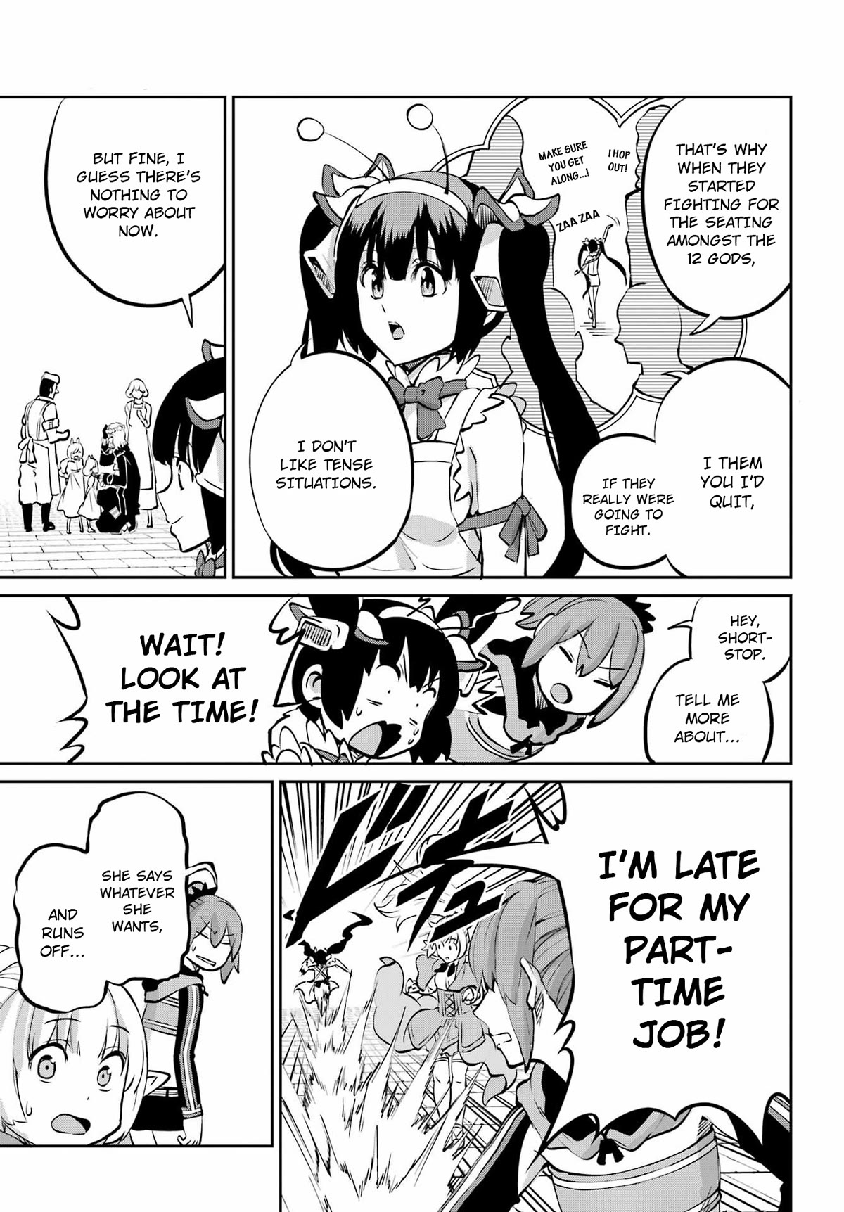 Dungeon ni Deai o Motomeru no wa Machigatte iru darou ka Gaiden – Sword Oratoria Chapter 99 - Page 40