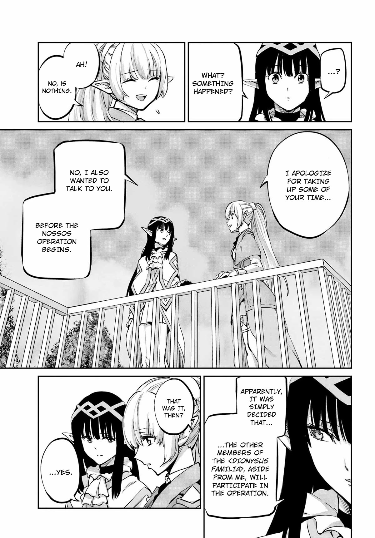 Dungeon ni Deai o Motomeru no wa Machigatte iru darou ka Gaiden – Sword Oratoria Chapter 99 - Page 42