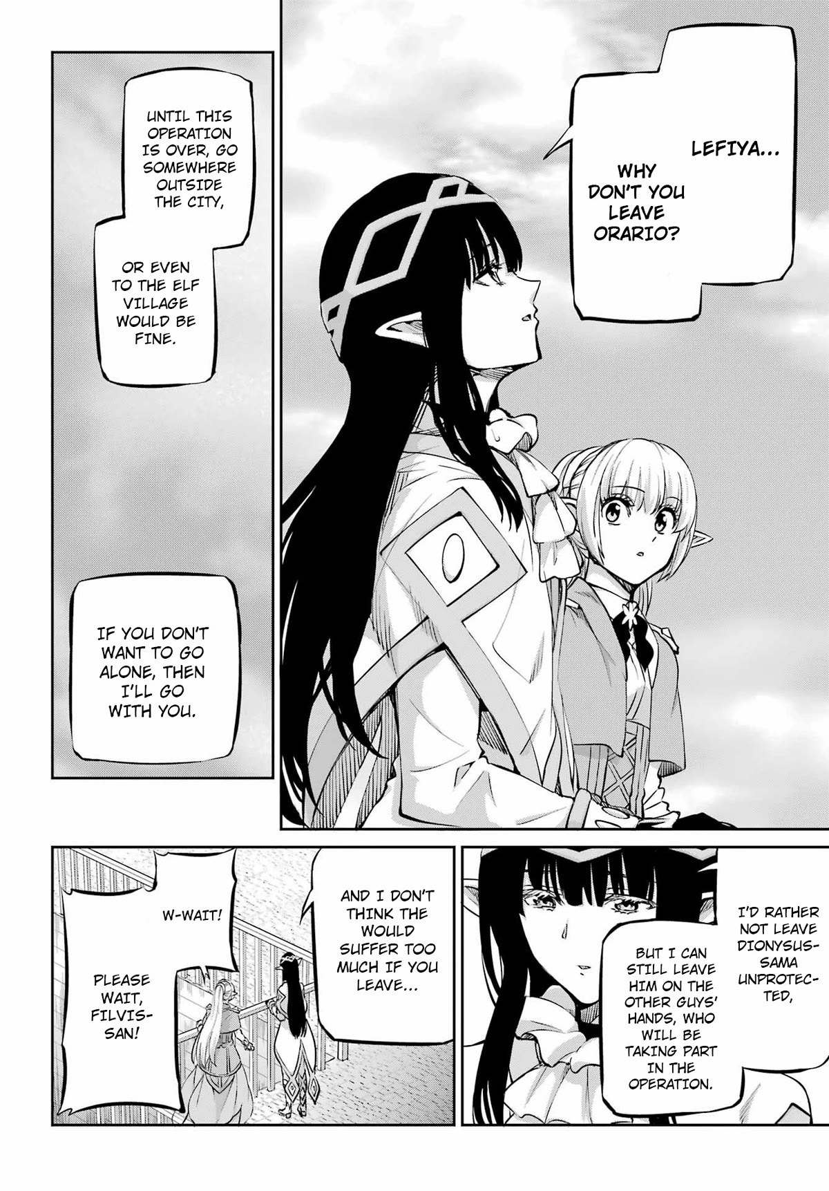 Dungeon ni Deai o Motomeru no wa Machigatte iru darou ka Gaiden – Sword Oratoria Chapter 99 - Page 43