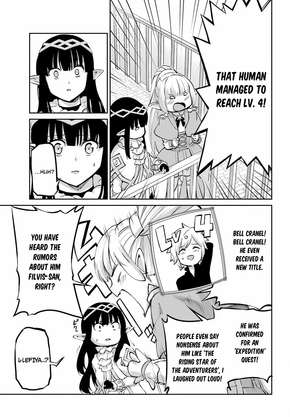 Dungeon ni Deai o Motomeru no wa Machigatte iru darou ka Gaiden – Sword Oratoria Chapter 99 - Page 48