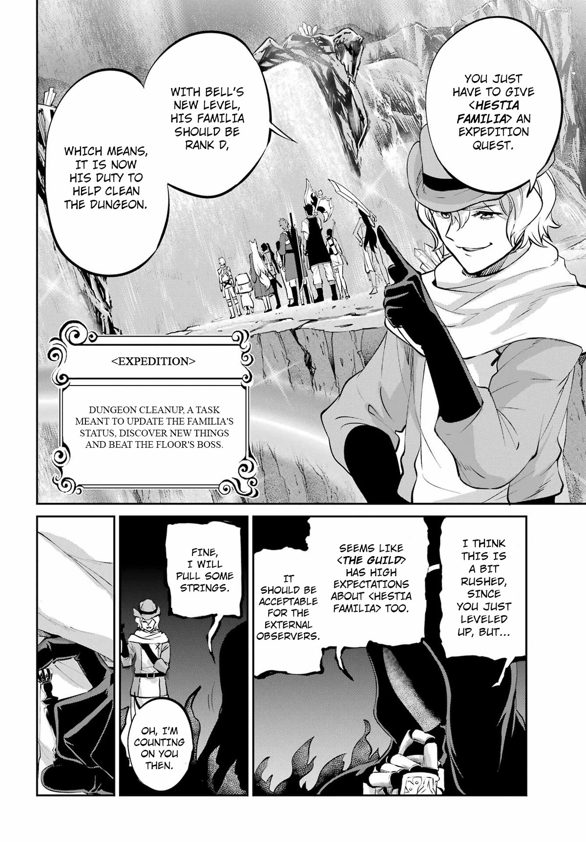 Dungeon ni Deai o Motomeru no wa Machigatte iru darou ka Gaiden – Sword Oratoria Chapter 99 - Page 9
