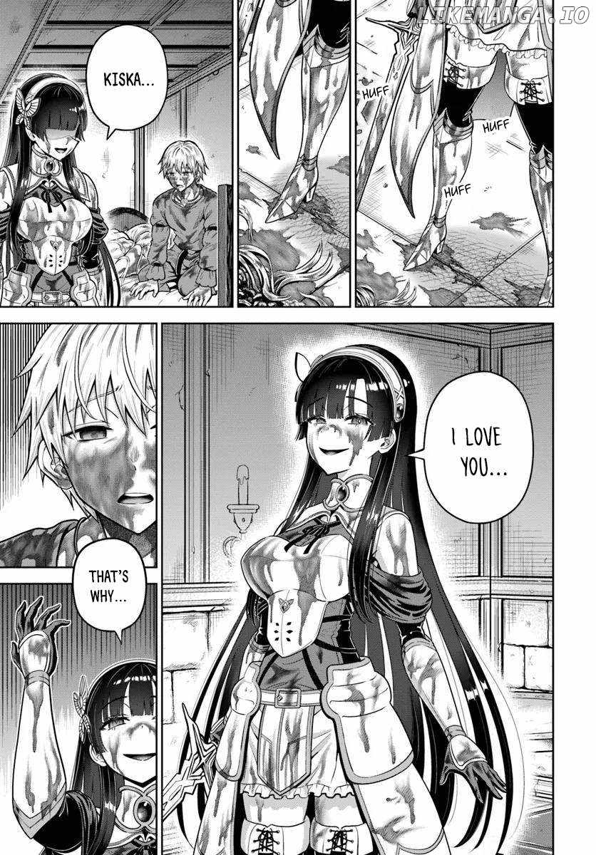 Dungeon ni Hisomu Yandere na Kanojo ni Ore wa Nando mo Korosareru Chapter 13.1 - Page 6