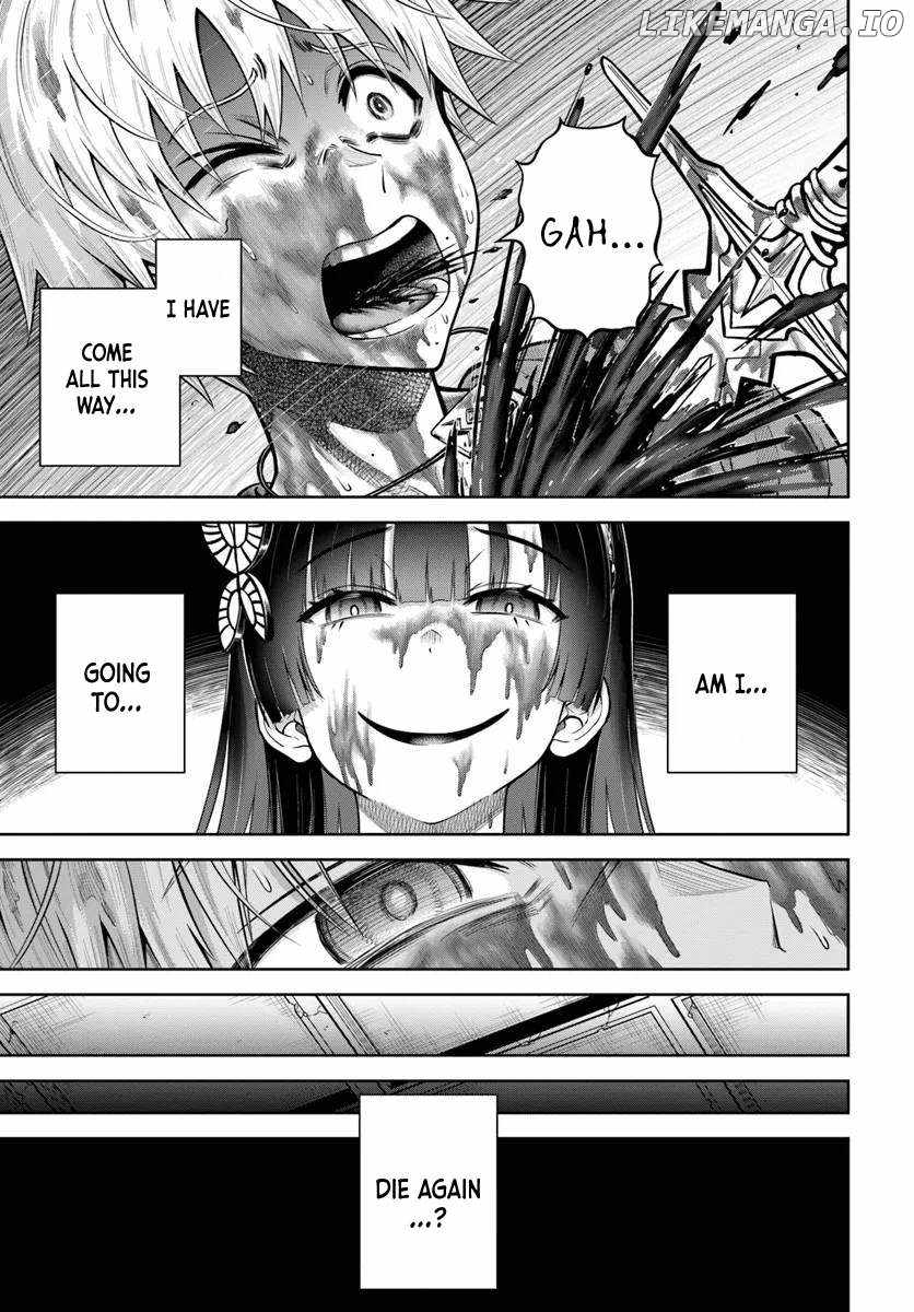 Dungeon ni Hisomu Yandere na Kanojo ni Ore wa Nando mo Korosareru Chapter 13.1 - Page 8