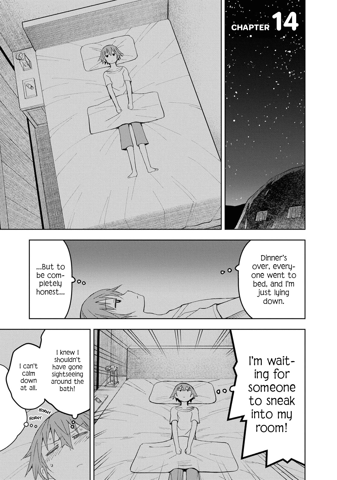Dungeon Tou de Yadoya wo Yarou! Souzou Mahou wo Moratta Ore no Hosoude Hanjouki Chapter 14 - Page 0